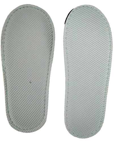 Spa Filzpantoffeln 12 Paar Gästehausschuhe waschbar Damen Herren Set G-02