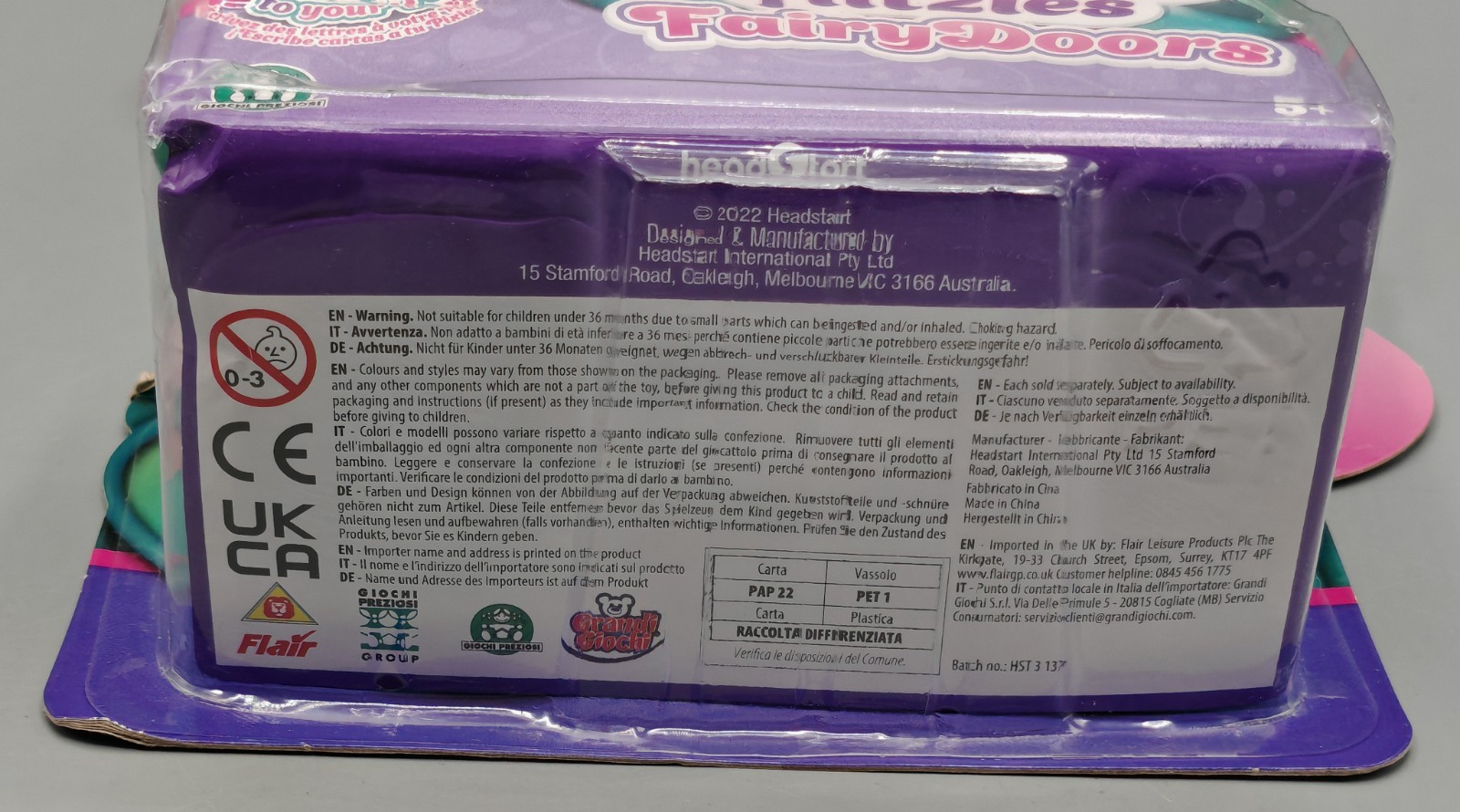 Geburtstags-Pixie-Puppe 13 cm – Duftend mit Haarbürste & Mini-Haus mit Türen