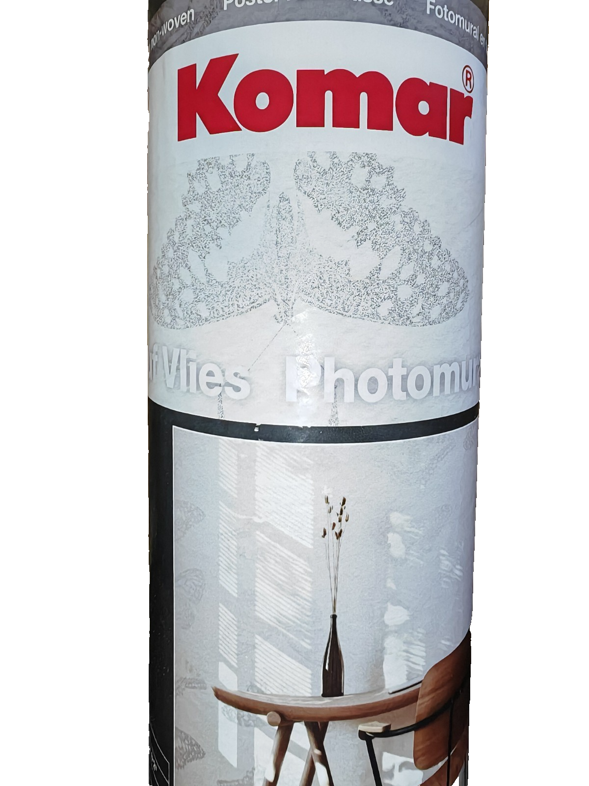 Komar Vliestapete 200x250 cm – Modernes Muster Wanddekoration