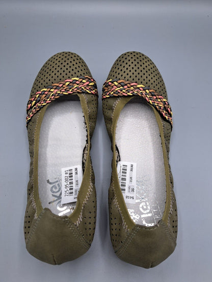 Rieker Antistress Ballerinas, Damen, Größe 36