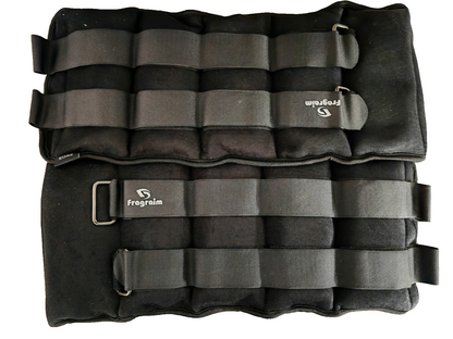 Fragraim FAW-34 Gewichtsgürtel 2x 5kg Trainingsgewicht Fitness Krafttraining E2