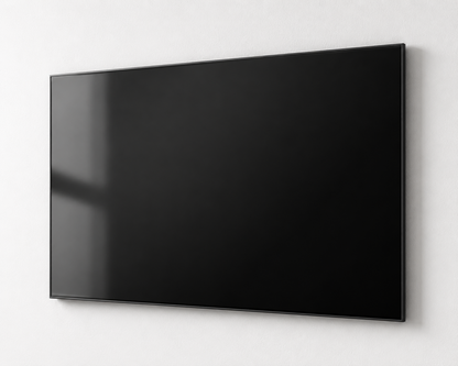 Navaris Magnetisches Memoboard Glas Schwarz 60x40cm Magnettafel Wandboard HO-A11