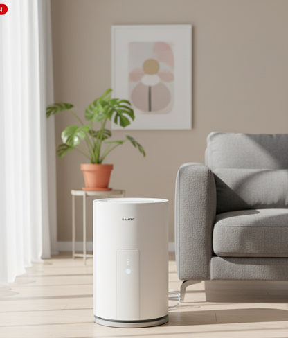DAHTEC 5L Luftbefeuchter Aroma Diffuser Timer LED Touch Ultraschall Luft