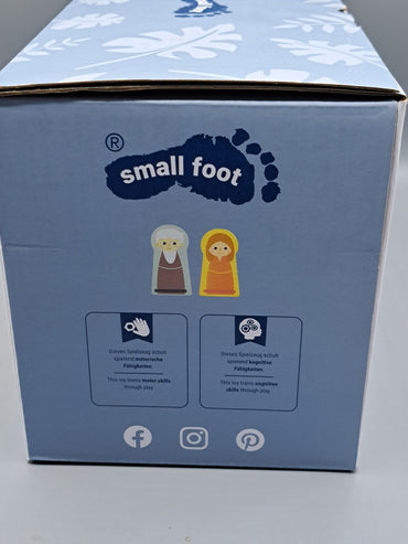 Small foot - Steckspiel Arche Noah Safari, Holz, Lernspiel
