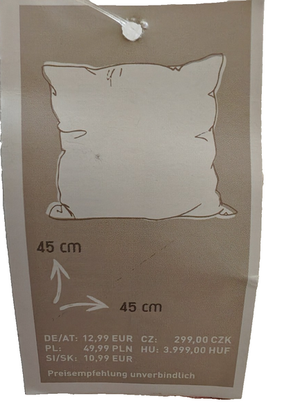 Deko Kissen 45x45 cm Bordeaux Rot Samtoptik Geometrisch Sofakissen Zierkissen C6