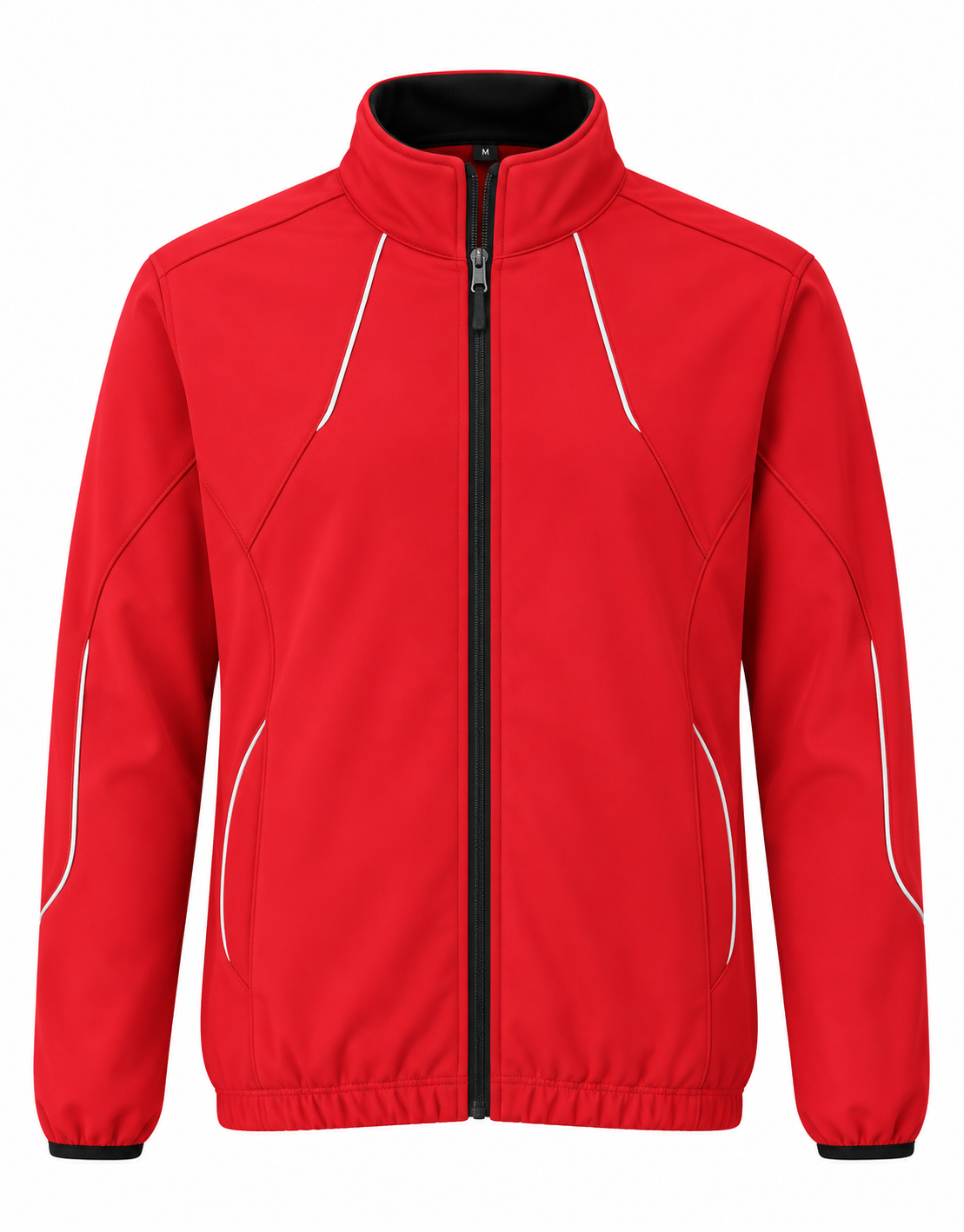 CRANE Damen Softshell Fahrradjacke Gr. 38 Rot TechTex Reflektierend Outdoor Z