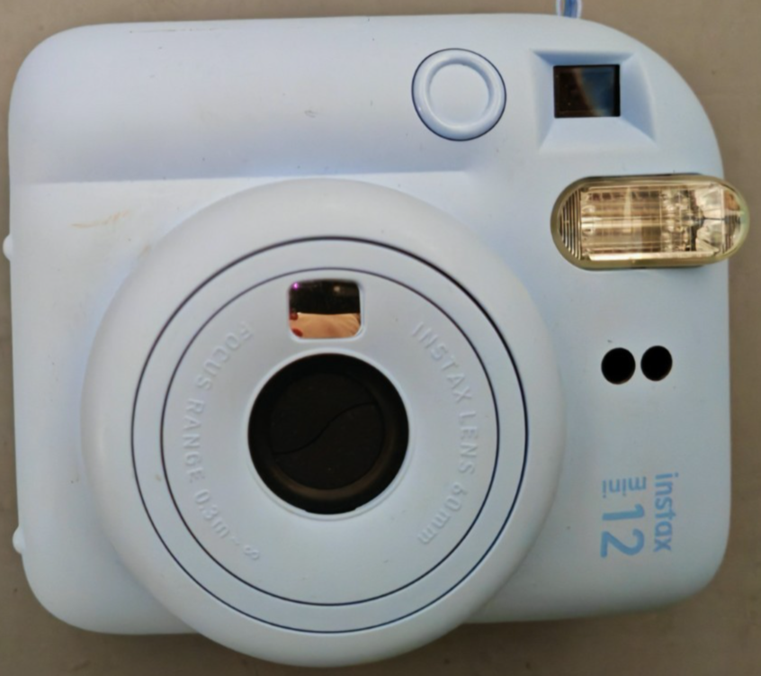 Fujifilm Instax Mini 12 Sofortbildkamera Pastel Blue Kamera mit Sofortdruck A6