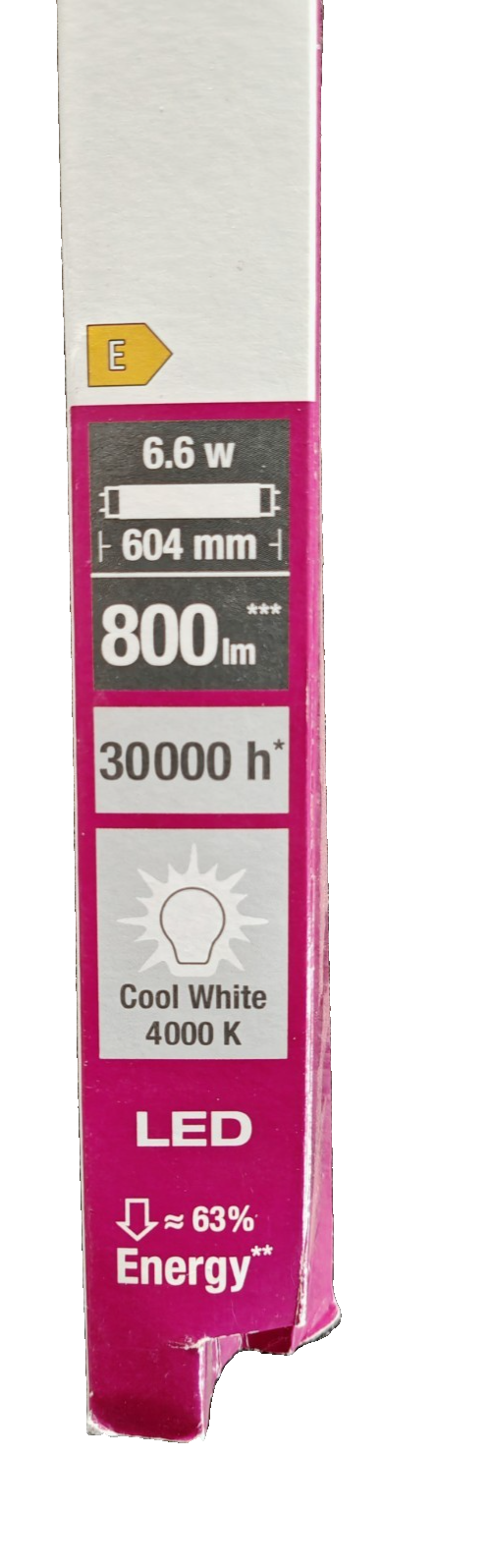 OSRAM SubstiTUBE LED Röhre T8 60cm 6,6W 800lm 4000K Kaltweiß G13 HA33