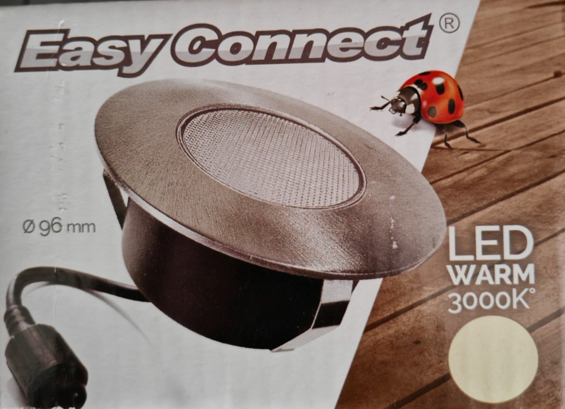 Easy Connect 65456 LED Bodeneinbaustrahler Ø96mm 3000K IP65 Terrasse HA34