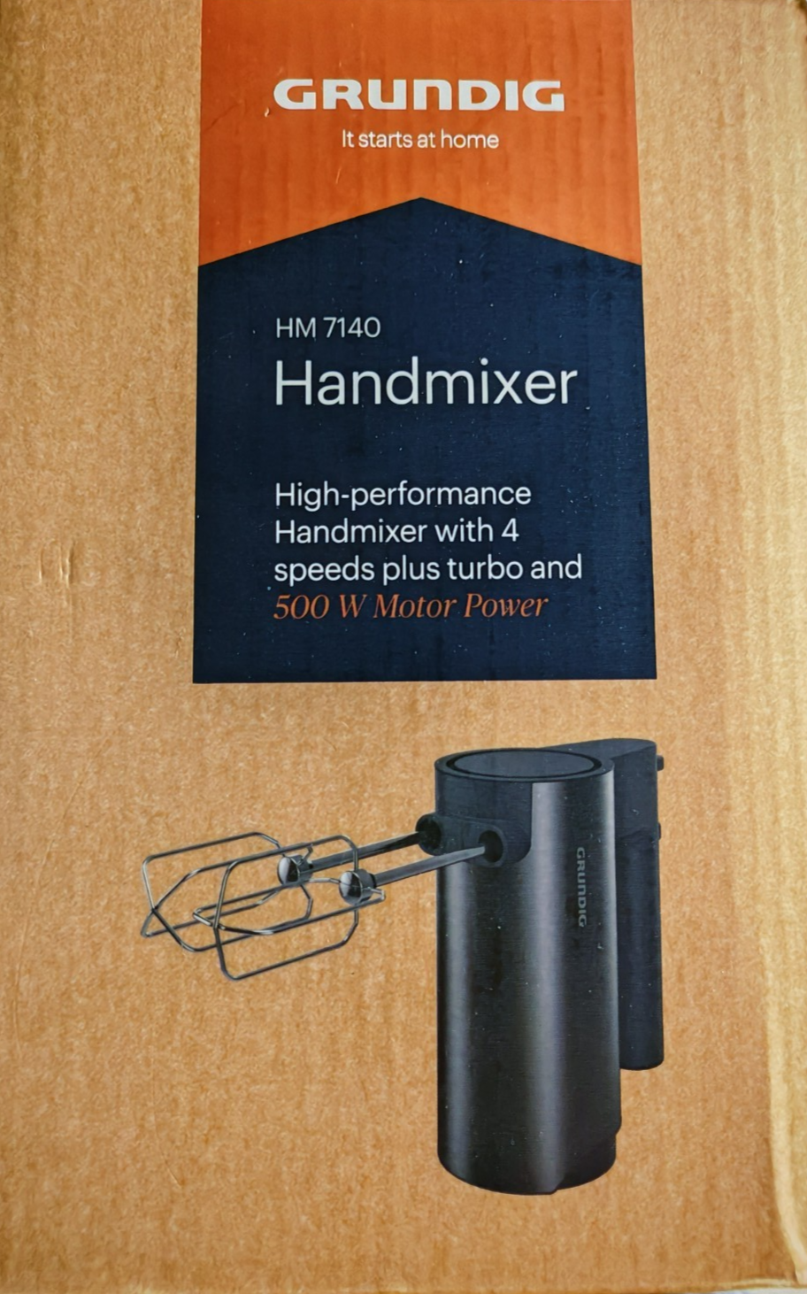 Grundig Handmixer Delisia Novus™ HM 7140 Rührgerät Handrührer 500 Watt B03