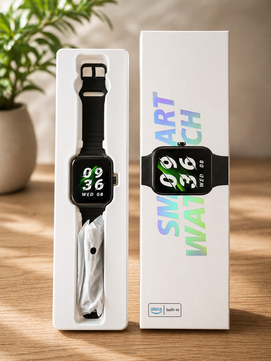 PARSONVER IDW15 Smartwatch Bluetooth Telefonie 5ATM wasserdicht HD Display