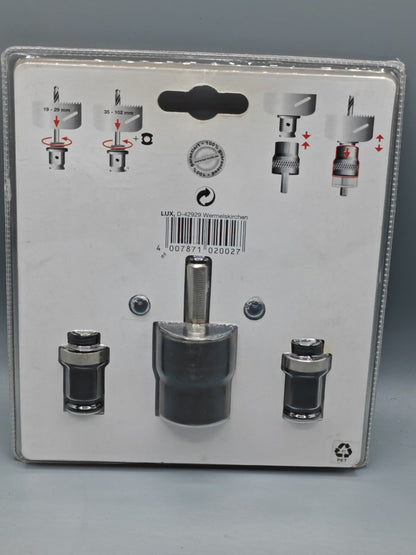 Lux Tools Lochsägen-Aufnahme-Halter 3er Set