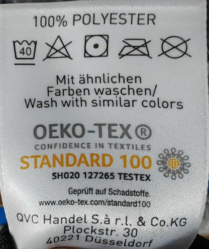 MONT CHALET Damen Kuschelhose Gr. S Schwarz Mikrofaser Plüsch Freizeithose Z