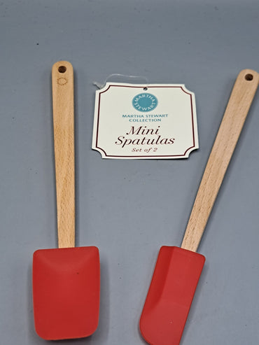 Martha Stewart Mini Spatulas 2er Set, Teigschaber