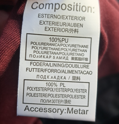 Handtasche Polyester, Damentasche, Rucksack, Reißverschluss
