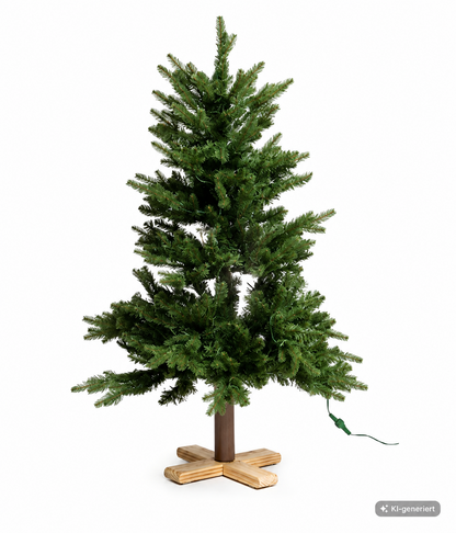LUMIDA Xmas LED Weihnachtsbaum 100cm Nordmanntanne 150 LEDs 10 Funktionen HA32