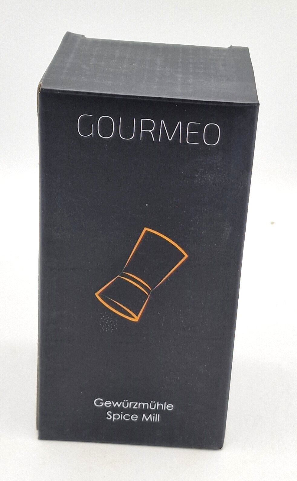 GOURMEO Salz Pfeffermühle Keramikmahlwerk Edelstahl rostfrei Gewürzmühle B3