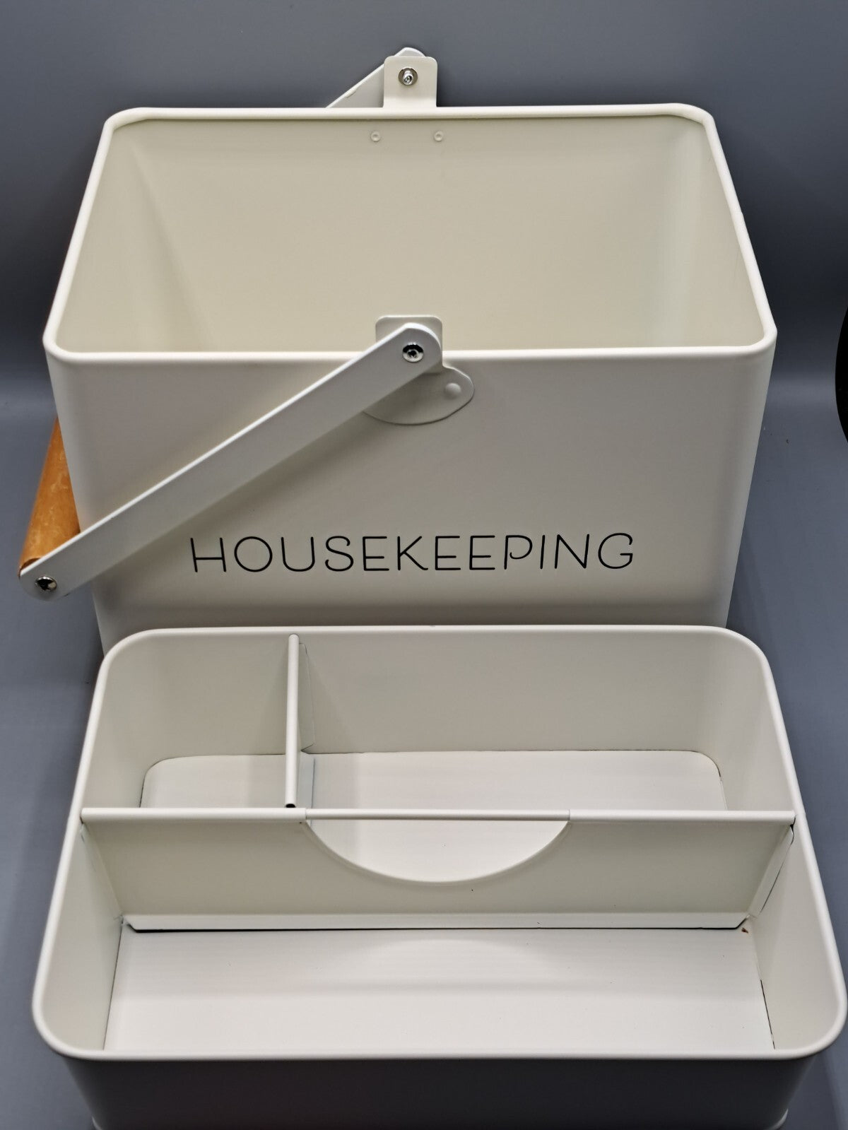Navaris Hausmeister Box mit Ablage, Housekeeping