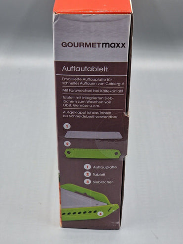 Gourmetmaxx Auftautablett, 3 in 1, 2 teilig