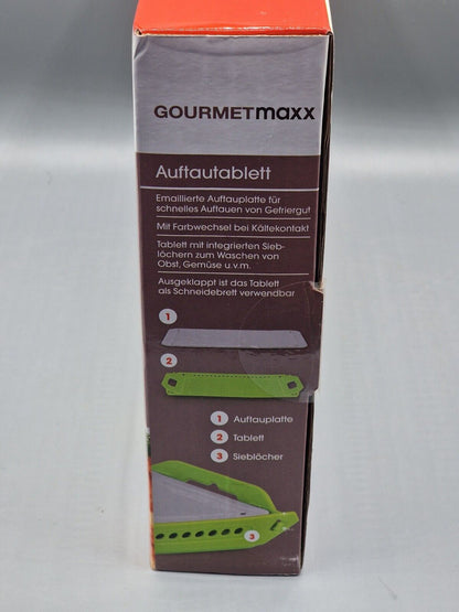 Gourmetmaxx Auftautablett, 3 in 1, 2 teilig