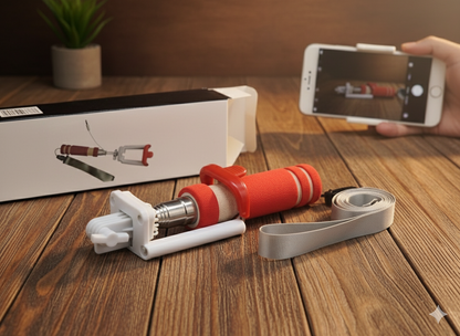 K-Mail Order Selfie Stick & Smartphone Stativ – Für iOS & Android Geräte
