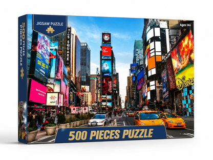 TaroKitc Puzzle 500 Teile New York Skyline Stadt Panorama Erwachsenenpuzzle D7