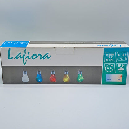 Lafiora Solarlampenset 5 Stück, Garten, LED, Solar, Ambiente