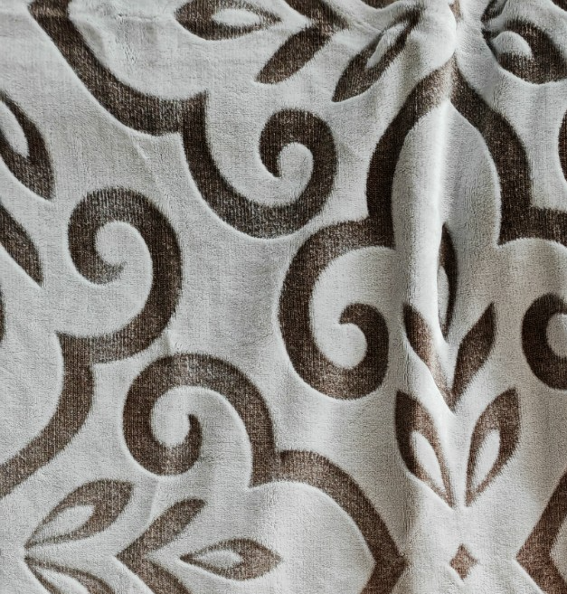 MONT CHALET Wendebettwäsche 3D Ornamente Chinchilla Doppelbett 6tlg QVC F4