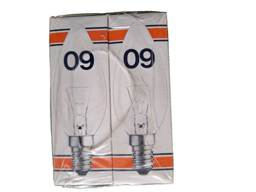 Osram 60w, Klar, Kerzenbirne, 220-235V, E14, 8 Stück