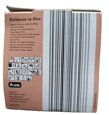 Casa Deco Duftkerze im Glas, Pfefferkuchen