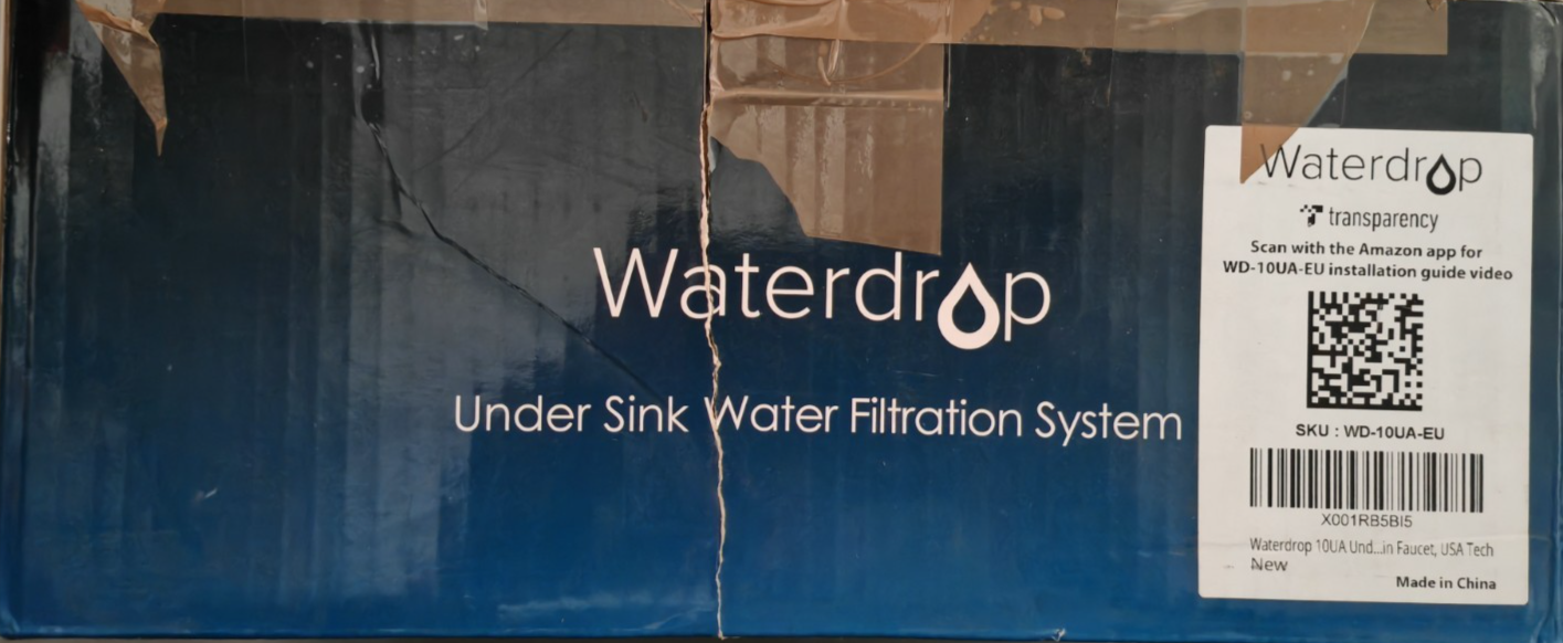 Waterdrop WD-10UA Wasserfilter NSF ANSI 42 Ersatzfilter 11000 Gallonen Filter B5