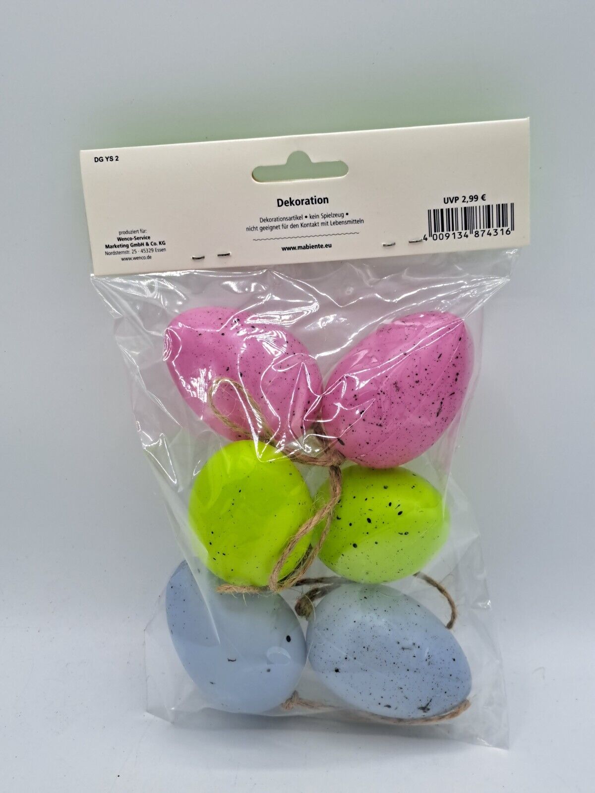 Osterpack, 10 hochwertige Osterartikel, Deko, Osterdekoration, UVP: 26,81€
