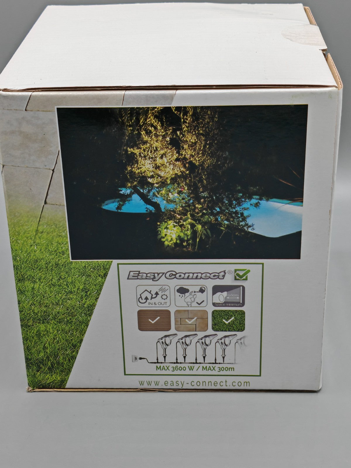 Easy Connect Gartenlampe LED 3000K 850 Lumen IP67 Außenlampe