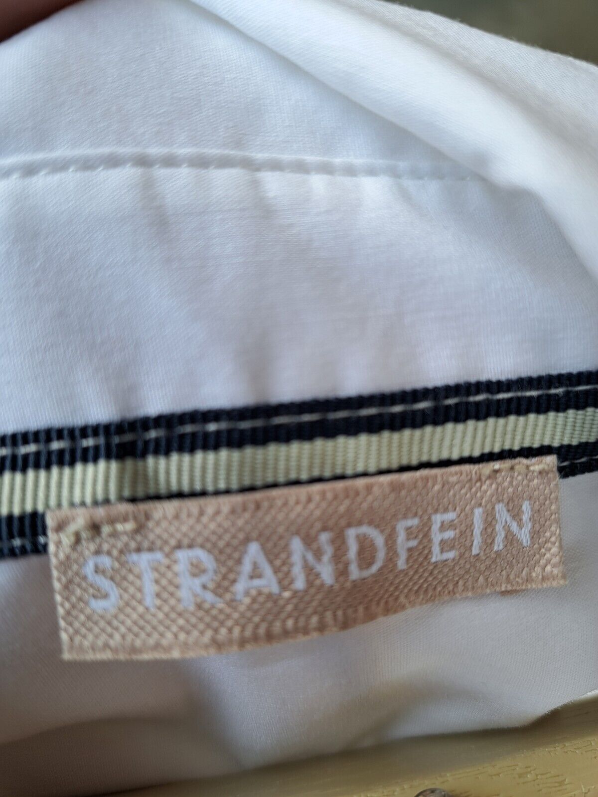 STRANDFEIN Bluse, 1/1-Arm Knopfleiste aufgesetzte Tasche Größe 38