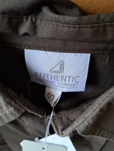 Authentic Clothing Company, Bluse Damen, Braun Größe 40
