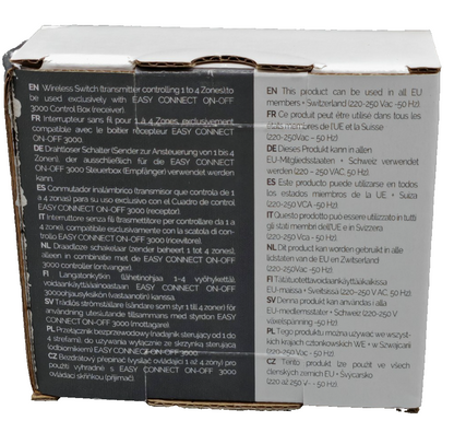 Easy Connect 67170 Funk Schalter 1-4 Zonen Gartenbeleuchtung Wireless Switch A34
