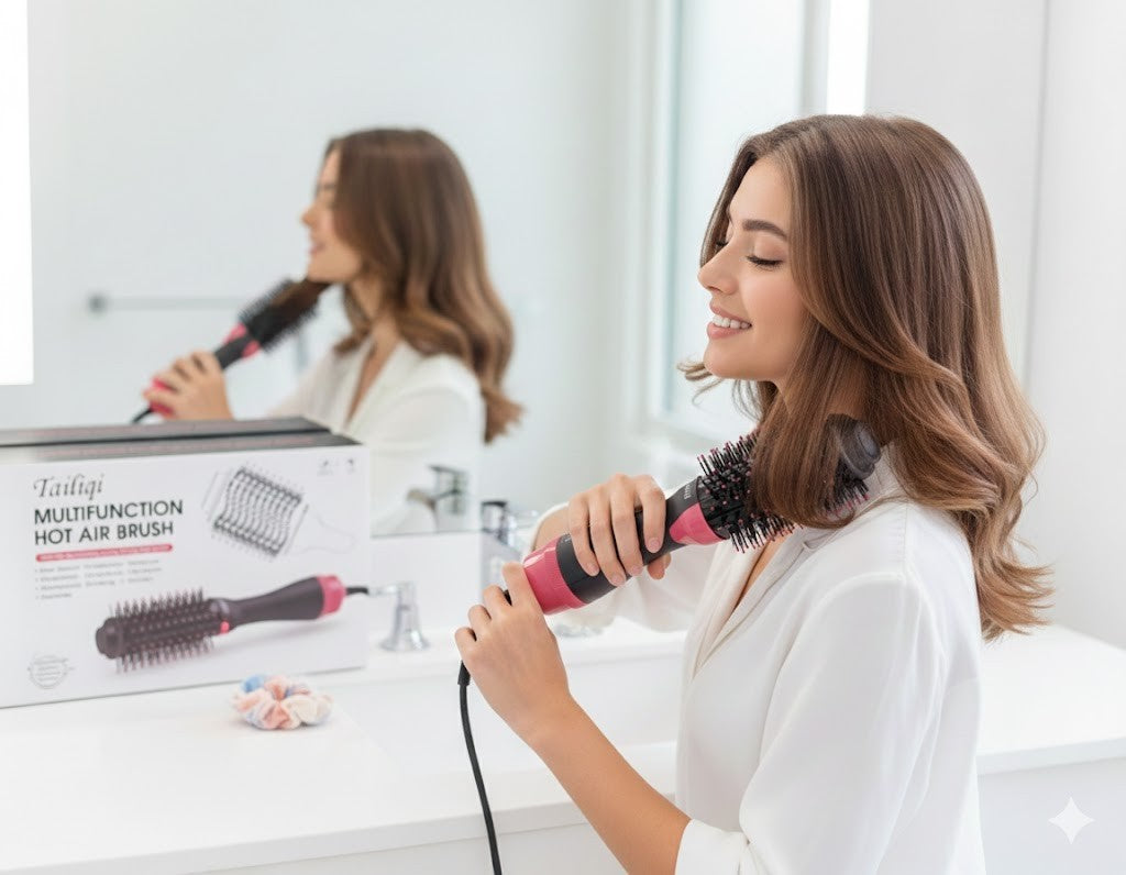 Tailiqi Multifunktion Heißluftbürste – Styling & Pflege für alle Haartypen