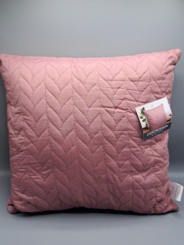Lumas Dekokissen 45x45cm, 100% Polyester Altrosa