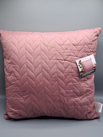 Lumas Dekokissen 45x45cm, 100% Polyester Altrosa