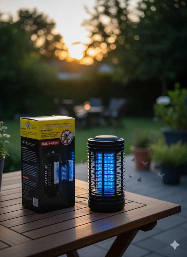 Insektenvernichter UV XXL zum Hängen – Mückenlampe 22x10x10 cm