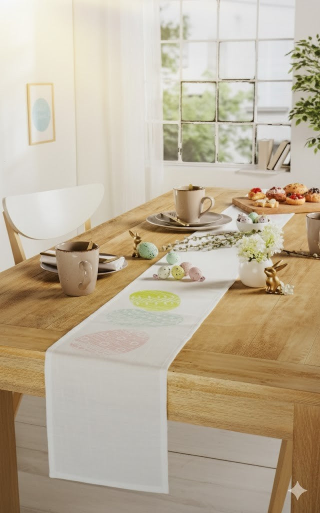 Tukan Ostern Tischläufer /Decke Tischband - Ostern  Ca. 20 x 200 cm