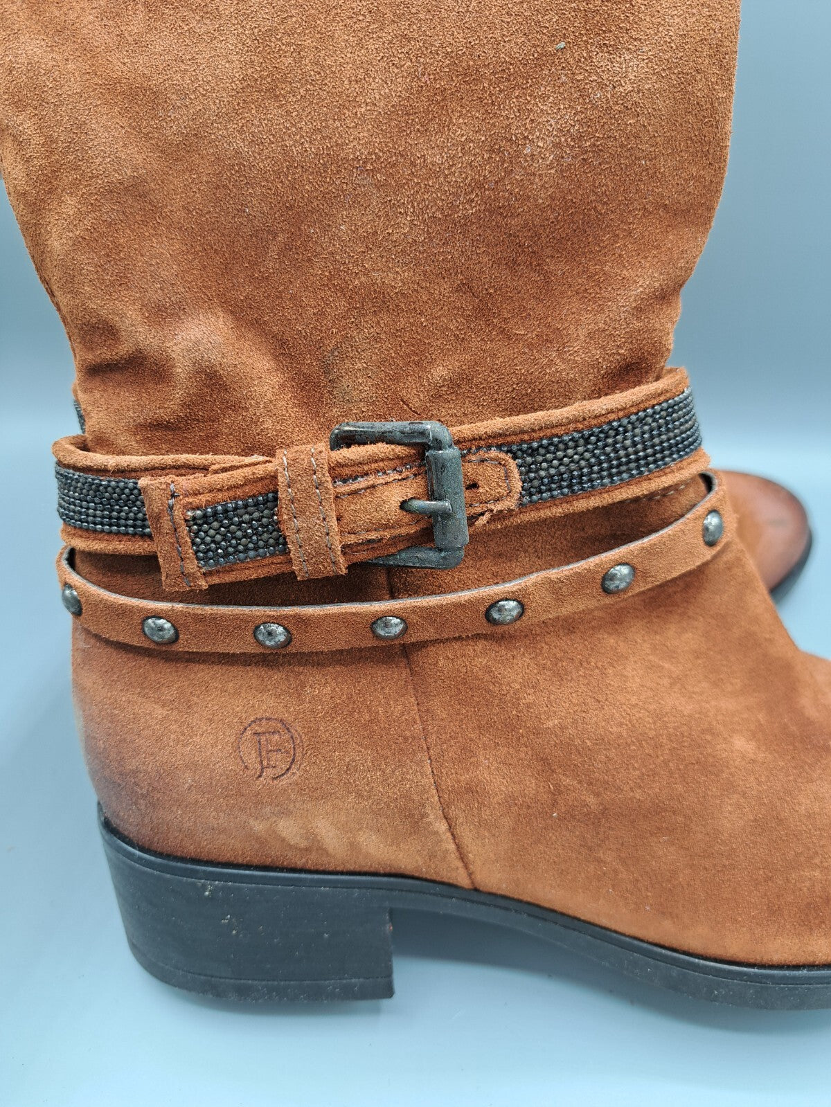 Olip Italia Spa Damen Stiefel Gr. 39 | Braun Damenschuhe