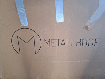 Metallbude Handtuchständer Delaya weiß