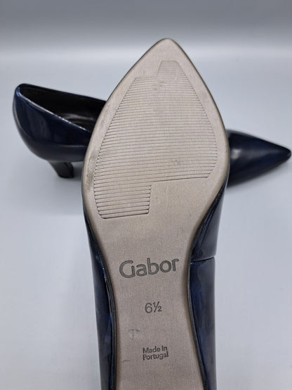 Gabor Damenschuhe Elegant Blau Größe 40 Komfort Damen Schuhe