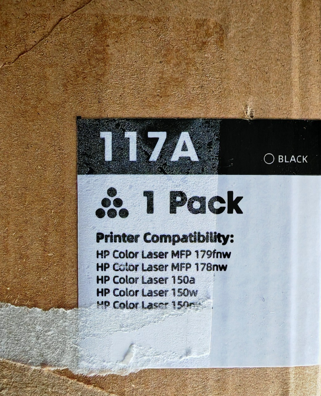 INK4U 117A Toner Schwarz Ersatz für HP W2070A Color Laser 150 178 179 Serie A9