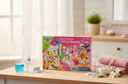 Clementoni 52348 Science & Jeu Beauty Kosmetik Labor Set Kinder ab 8 Jahre  D5