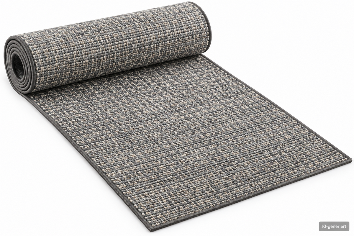 Paco Home Vermont 184 Outdoor Teppich 80x150cm Anthrazit Boho Rauten HA3