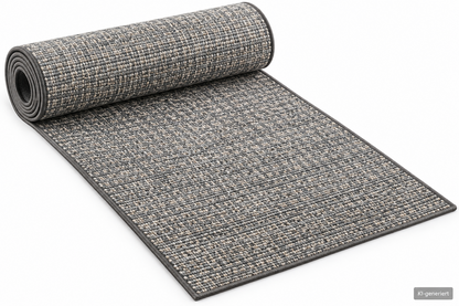 Paco Home Vermont 184 Outdoor Teppich 80x150cm Anthrazit Boho Rauten HA3