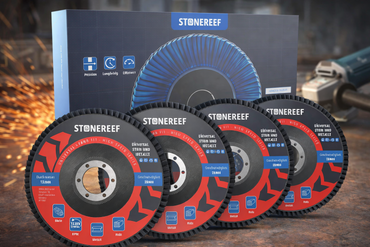 Fächerscheiben 125 mm – 4er Set Winkelschleifer Schleif- & Schruppscheiben