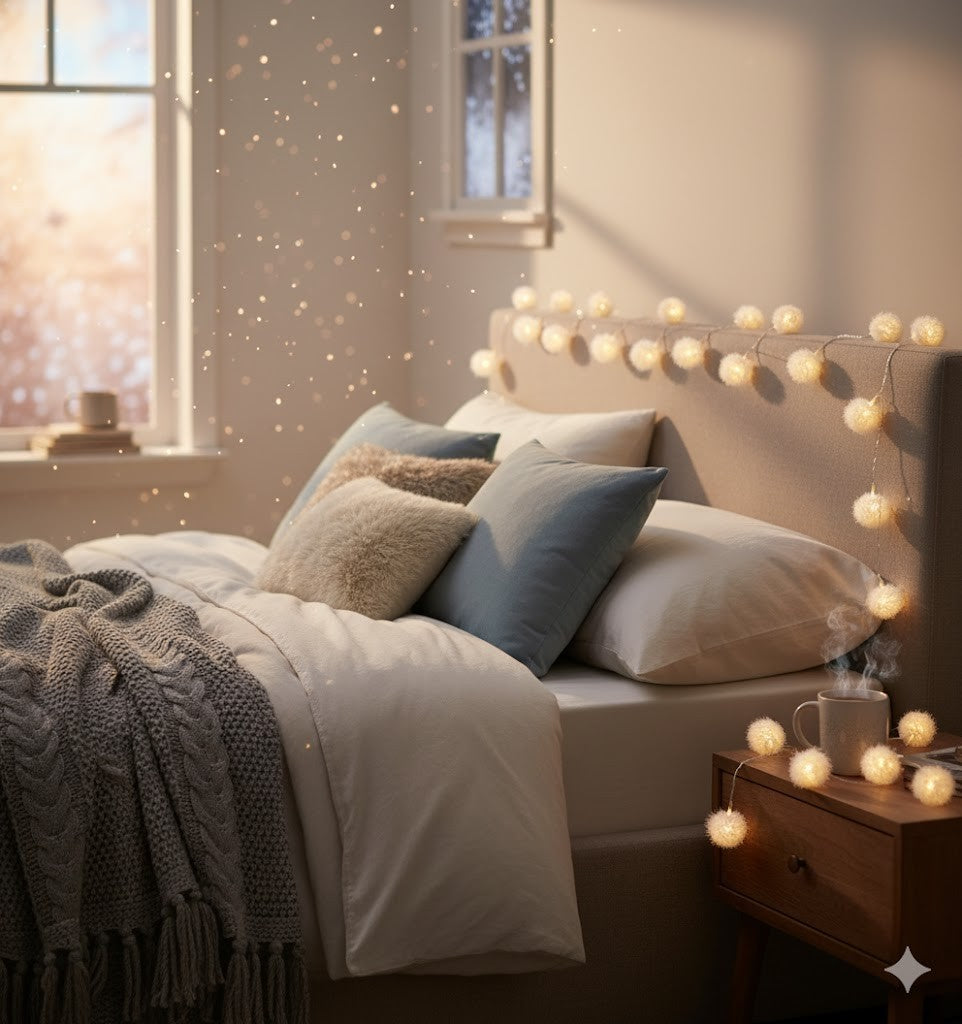 Weltbild LED-Lichterkette Snowball 144 LEDs